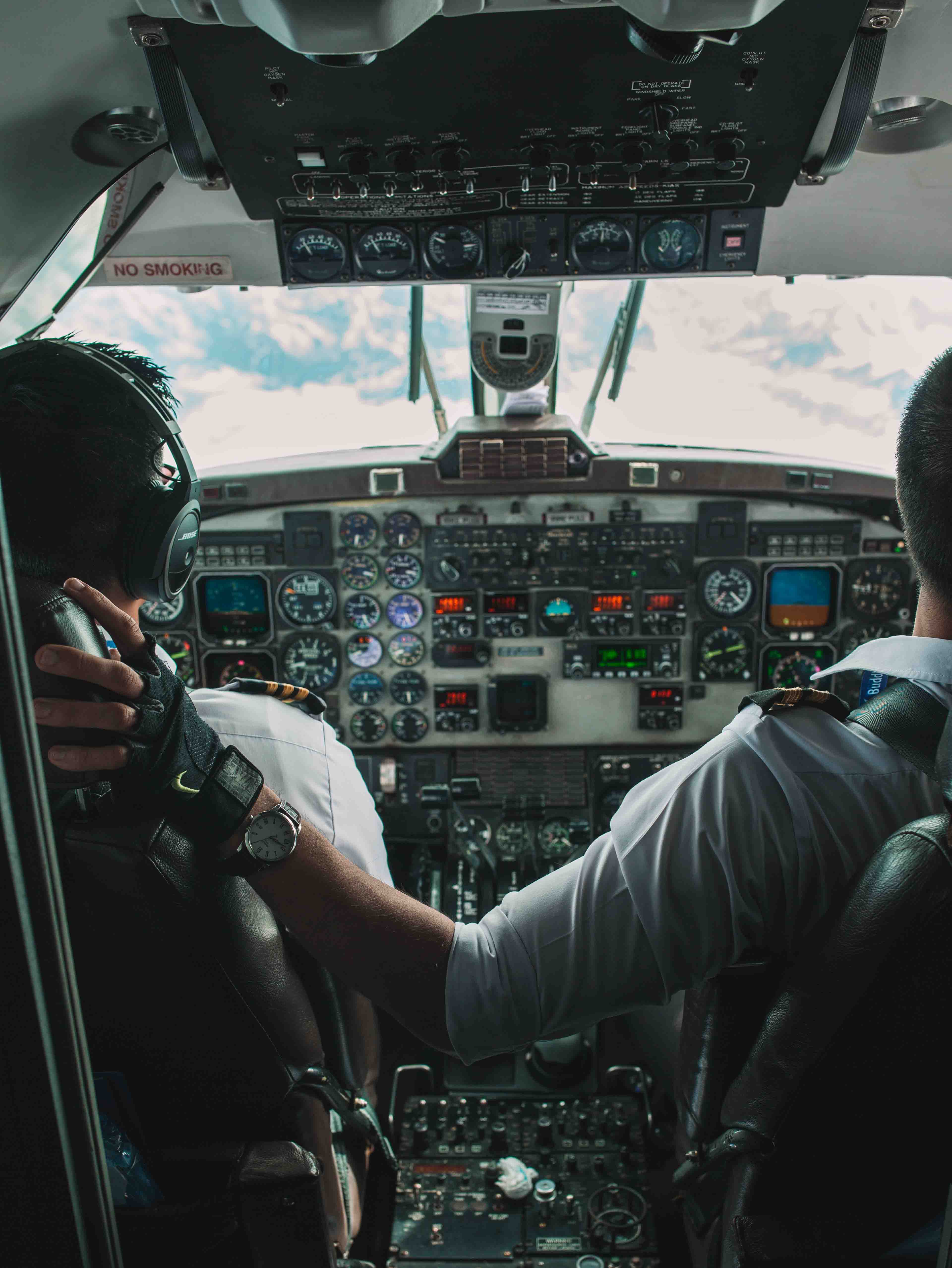 meeting pilots everest flight