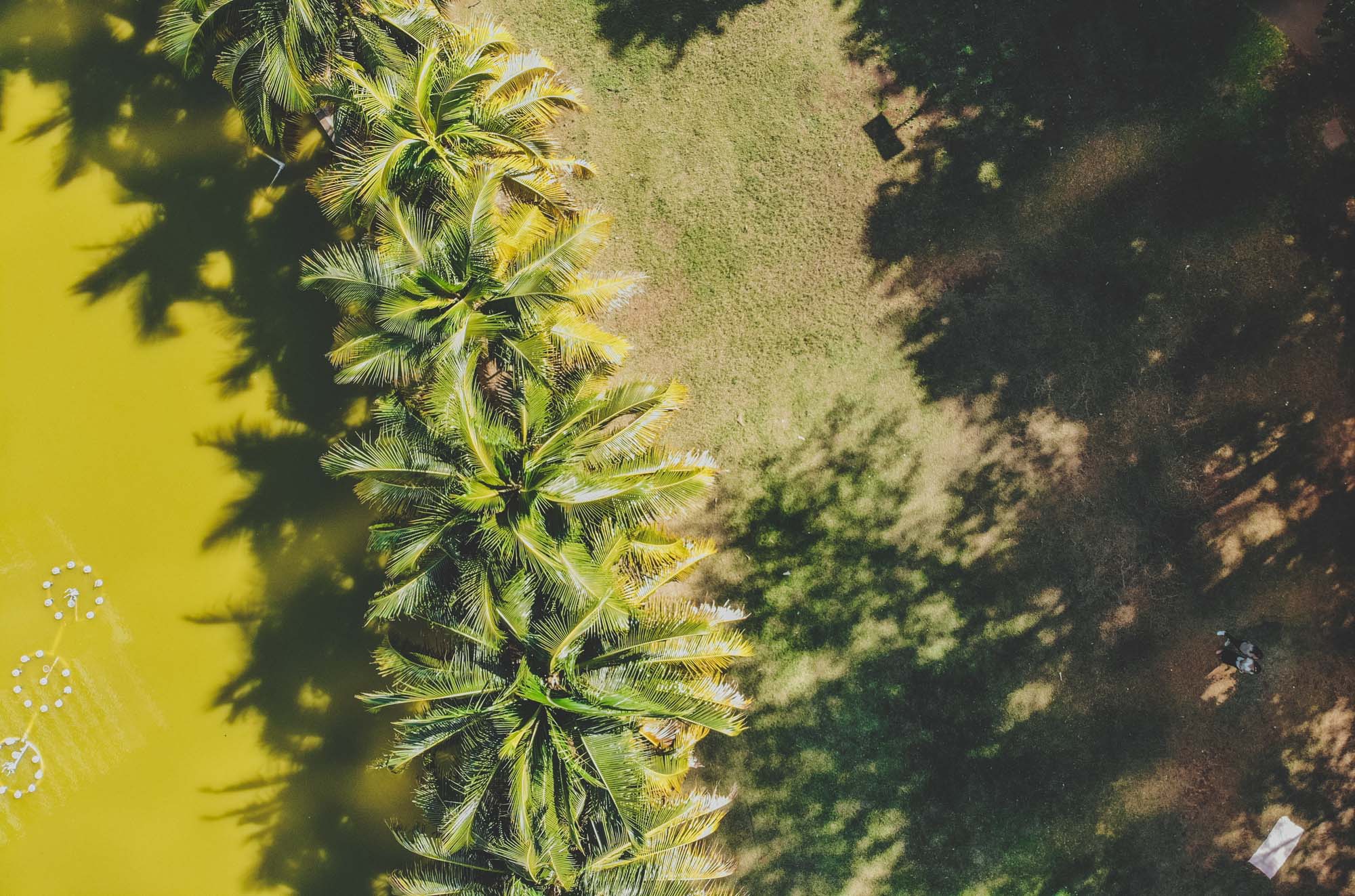 An aerial view of Parque Mirador Sur, Santo Domingo parks.