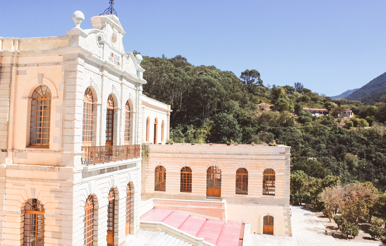The outside of Centro de las Artes de San Agustin building.