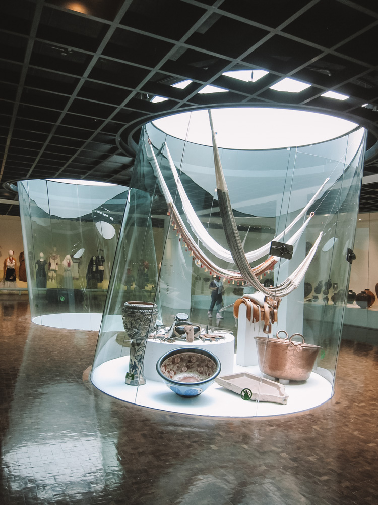 Artifacts at Museum of Popular Art.