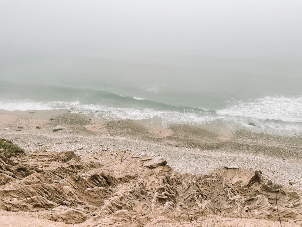 A beach in Montauk.