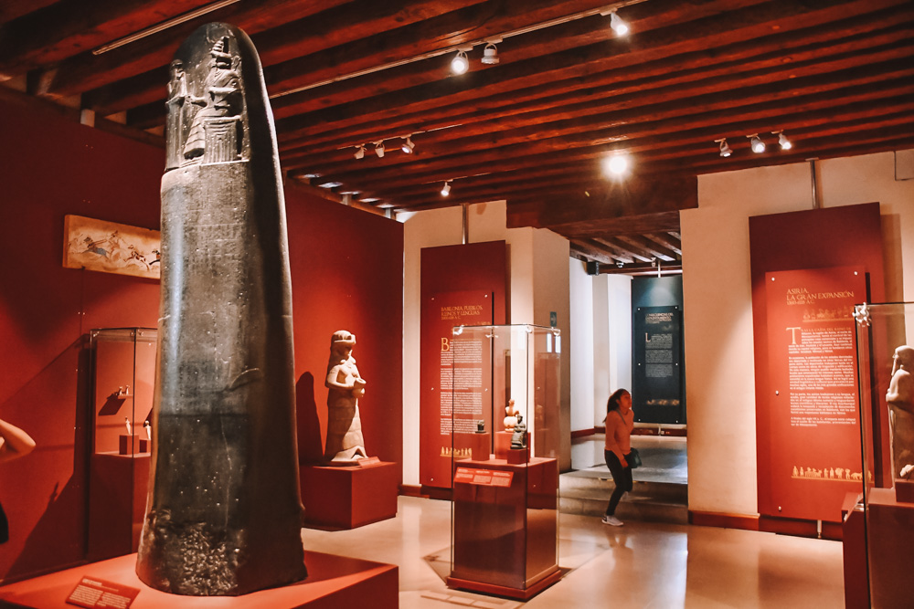 Artifacts at National Museum of World Cultures.