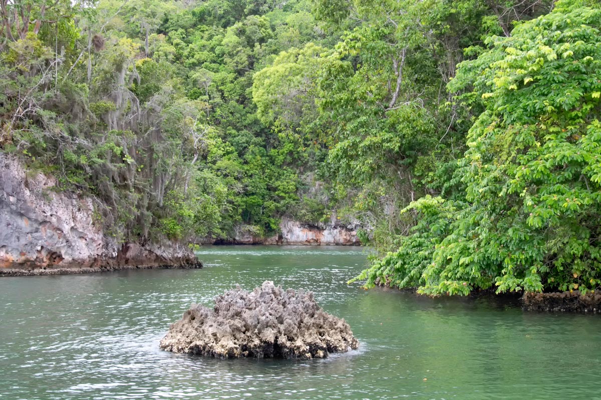 Los Haitises National Park islands.