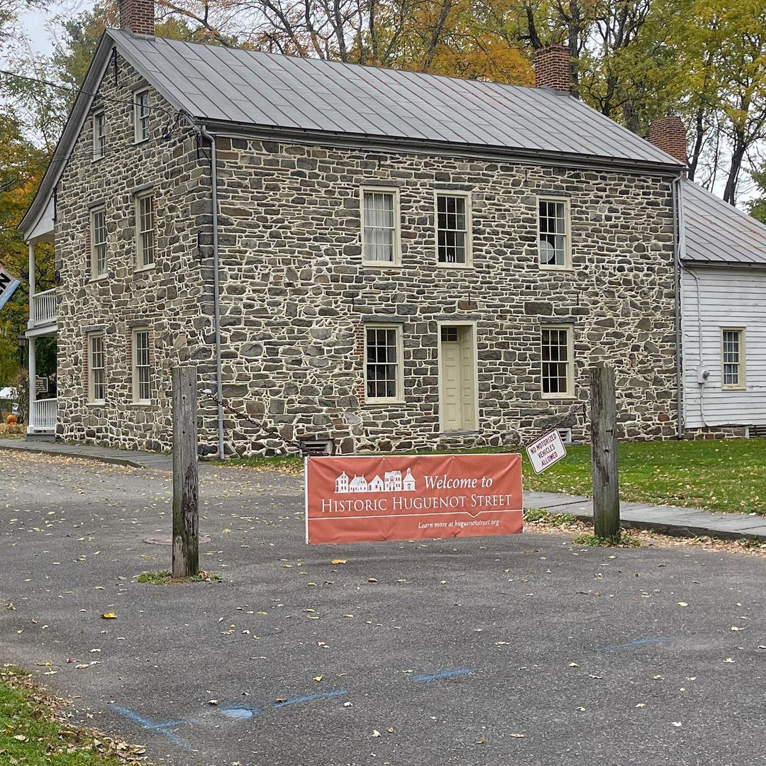 A house on the Historic Huguenot Street in New Paltz