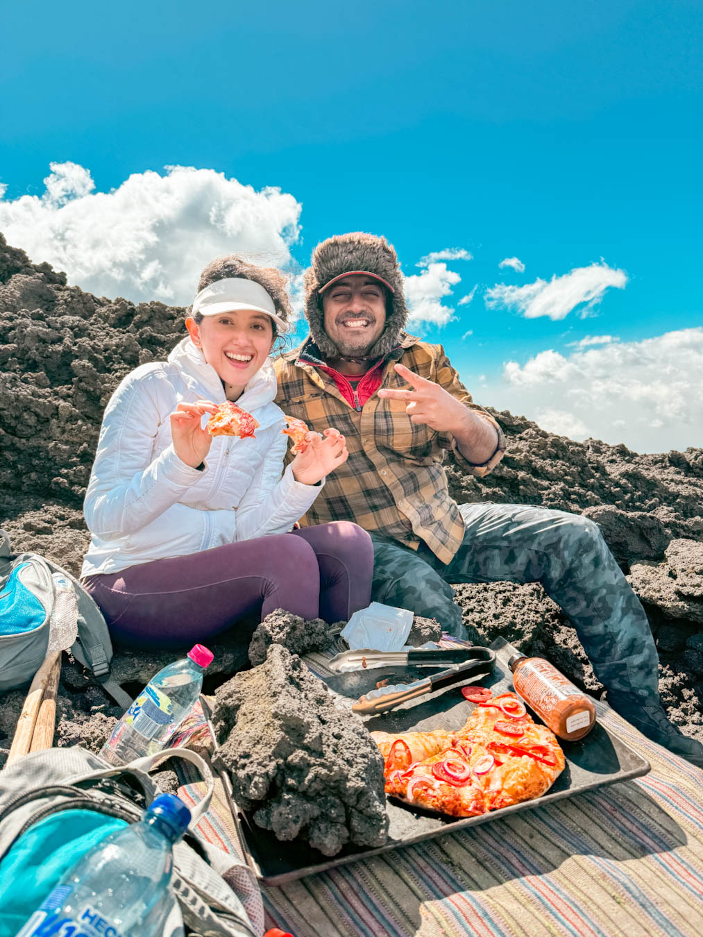 pacaya volcano hike pizza
