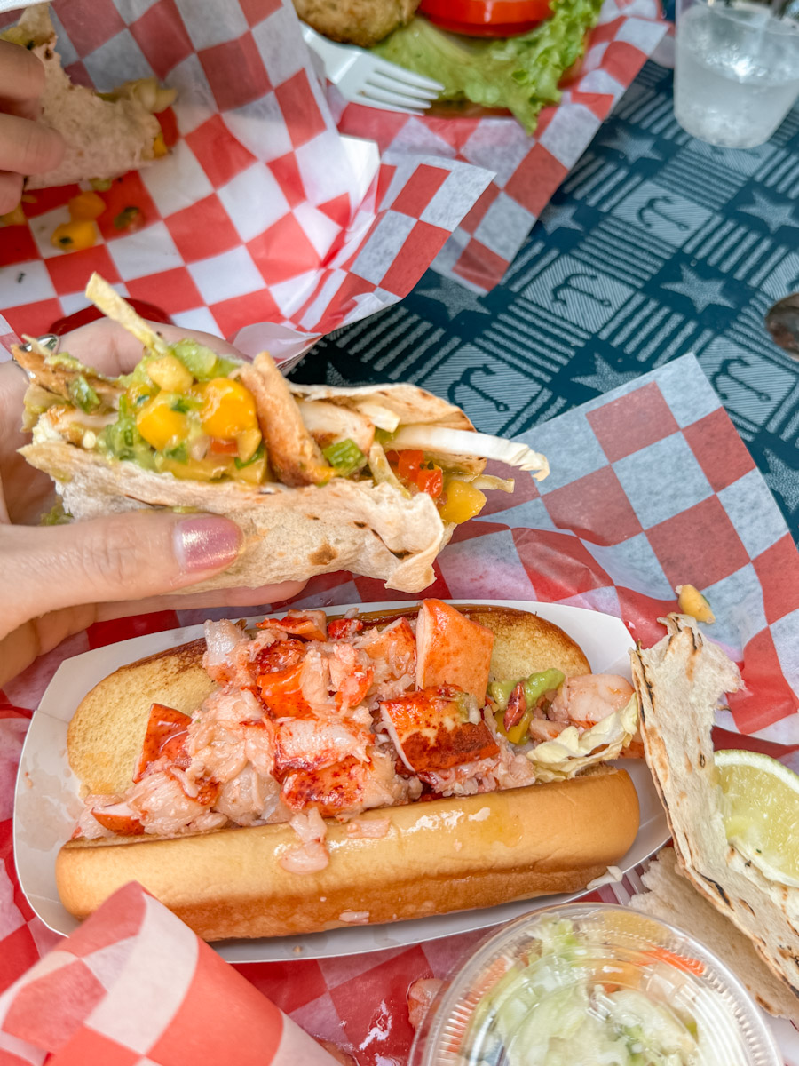 Hot buns and tacos.